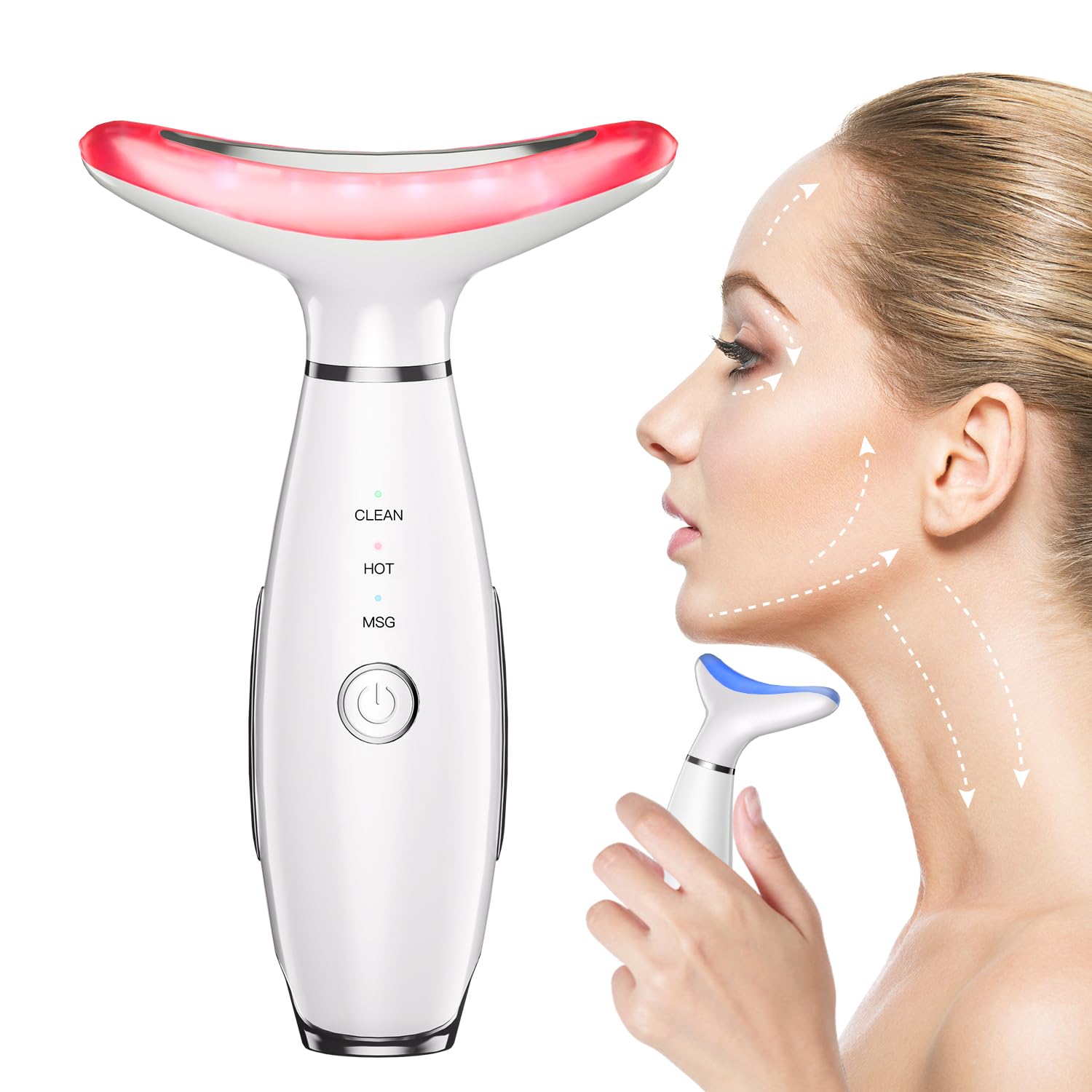 3-in-1 Skin Sculptor Facial Massager with Thermo-Vibration